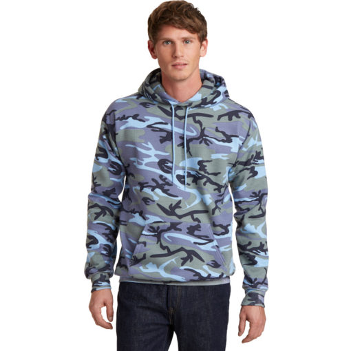 Port & Company Core Fleece Camo Pullover Hooded Sweatshirt